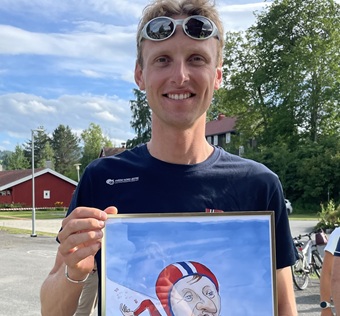 Sander Eitrem hedret