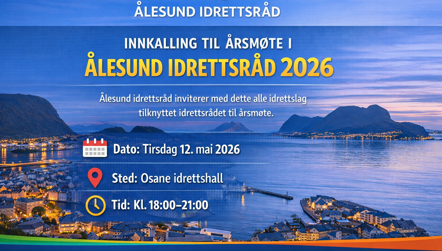 Årsmøte i Ålesund idrettsråd