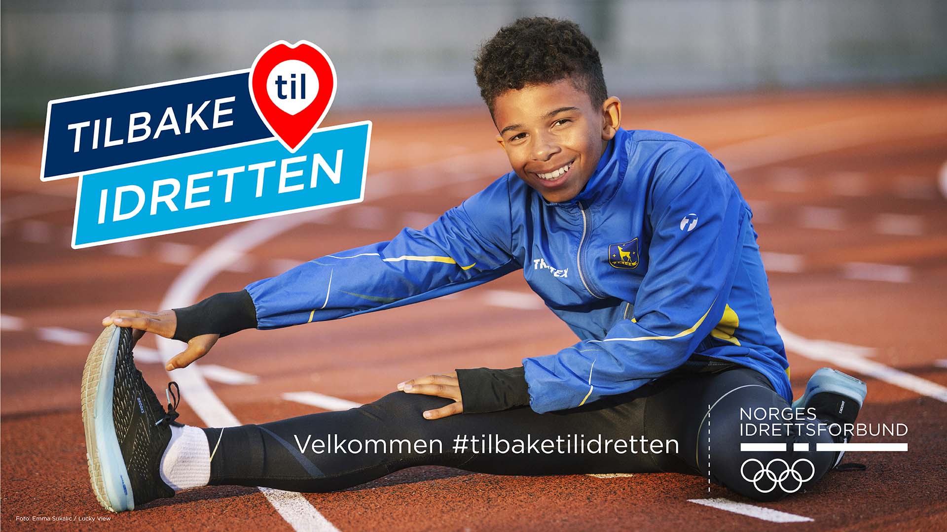 Velkommen #tilbaketilidretten! Foto: Emma Sukalic / Lucky View