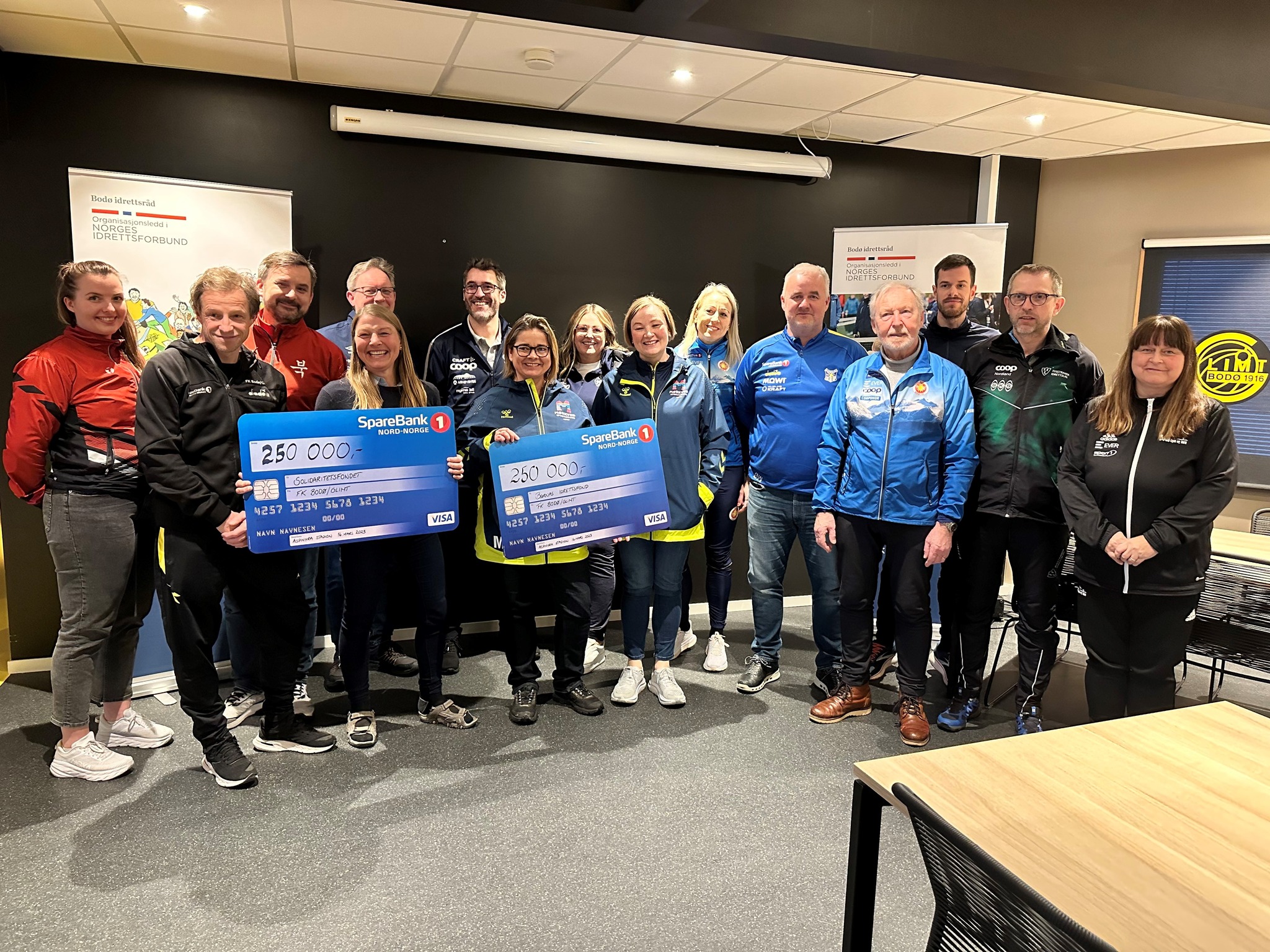 Idrettslag i Bodø som har etablert Solidaritetsfond