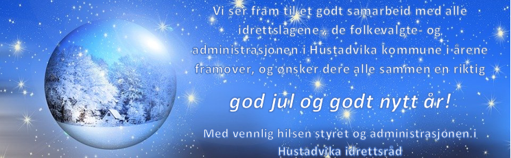 Julehilsen fra Hustadvika Idrettsråd