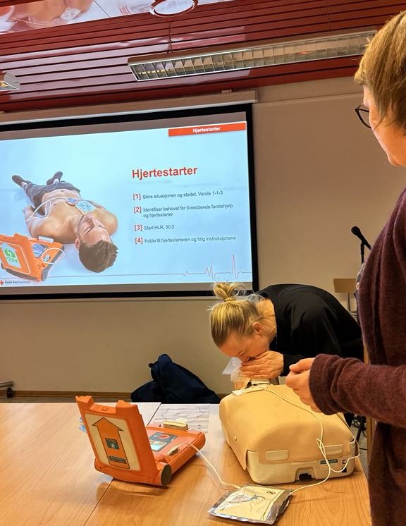 Førstehjelpskurs i Trondhjemsidretten