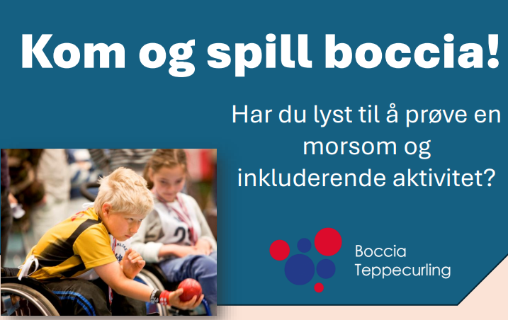 Norges Fleridrettsforbund arrangerer en gratis aktivitetsdag med boccia